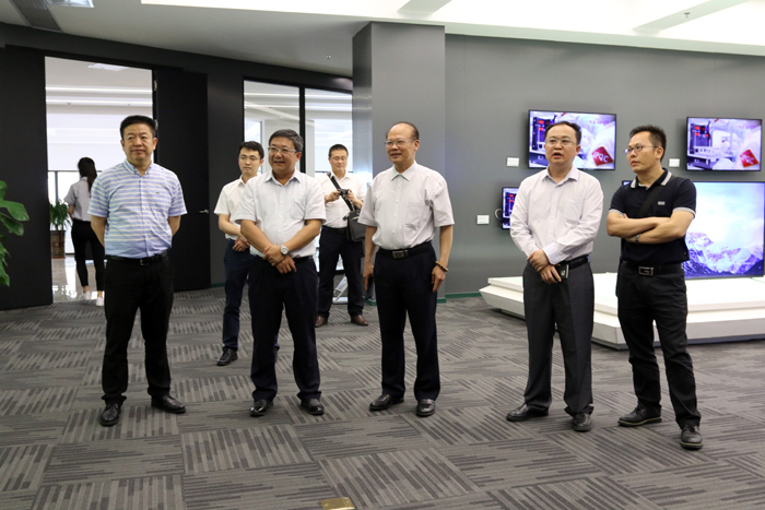 贺州市副市长杨育智一行莅临惠州8868体育官网首页入口调研
